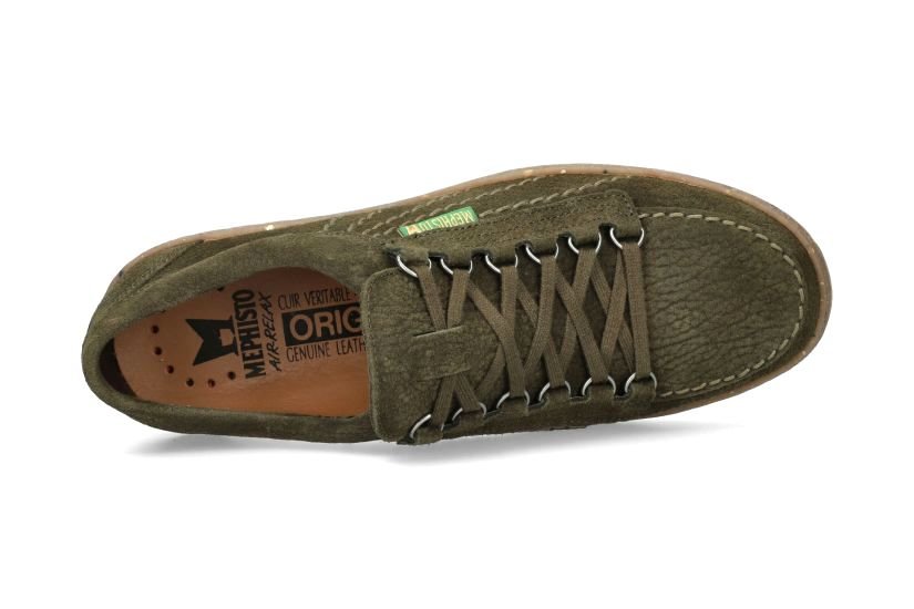 'Rainbow' men's lace-up shoe - Green - Chaplinshoes'Rainbow' men's lace-up shoe - GreenMephisto