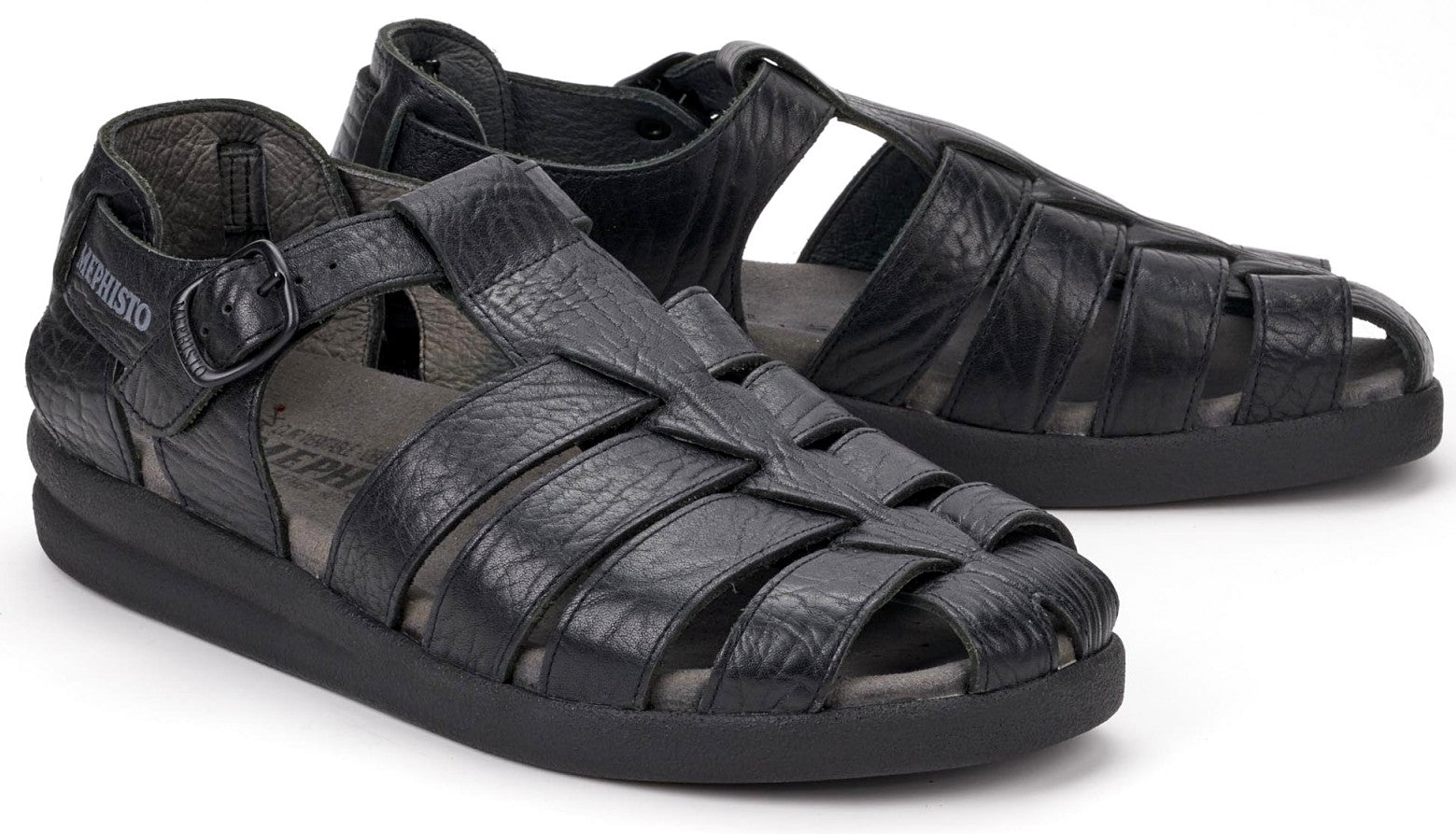 'Sam' men's sandal - Black - Chaplinshoes'Sam' men's sandal - BlackMephisto