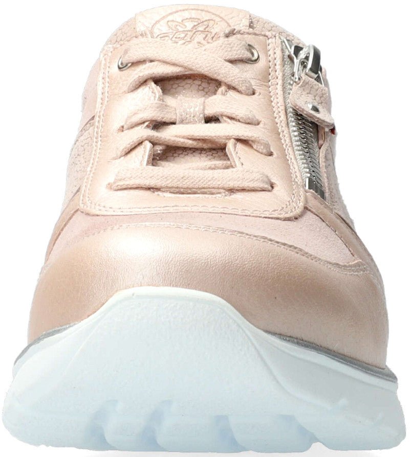 Sano by Mephisto Izae Leather & Suede Sneaker for Women - Wide Fit - Pink - ChaplinshoesSano by Mephisto Izae Leather & Suede Sneaker for Women - Wide Fit - PinkMephisto