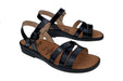 'Sonnica' women's small fit sandal - Black - Chaplinshoes'Sonnica' women's small fit sandal - BlackGanter