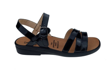 'Sonnica' women's small fit sandal - Black - Chaplinshoes'Sonnica' women's small fit sandal - BlackGanter