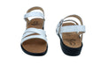 'Sonnica' women's small fit sandal - White patent - Chaplinshoes'Sonnica' women's small fit sandal - White patentGanter