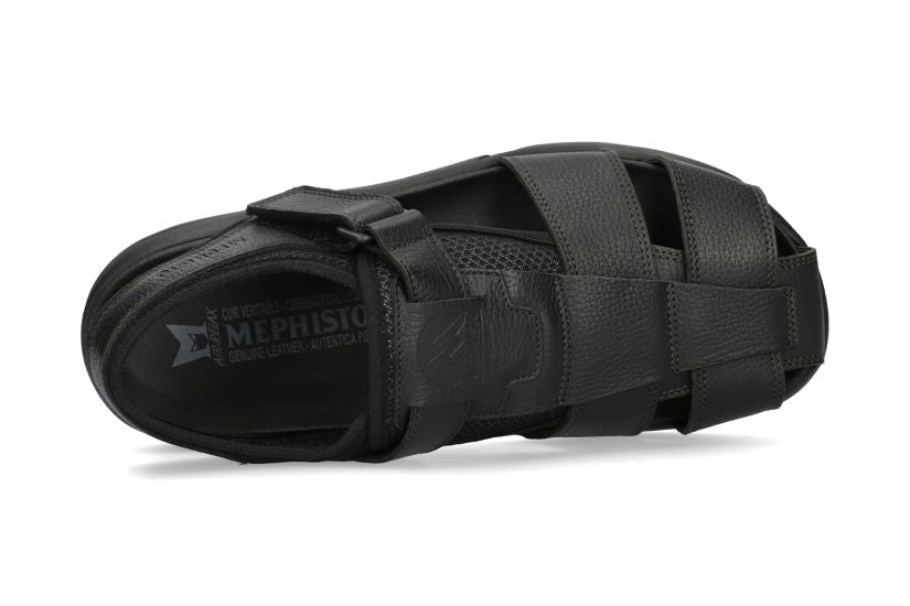 'Toren' men's sandal - black - Chaplinshoes'Toren' men's sandal - blackMephisto