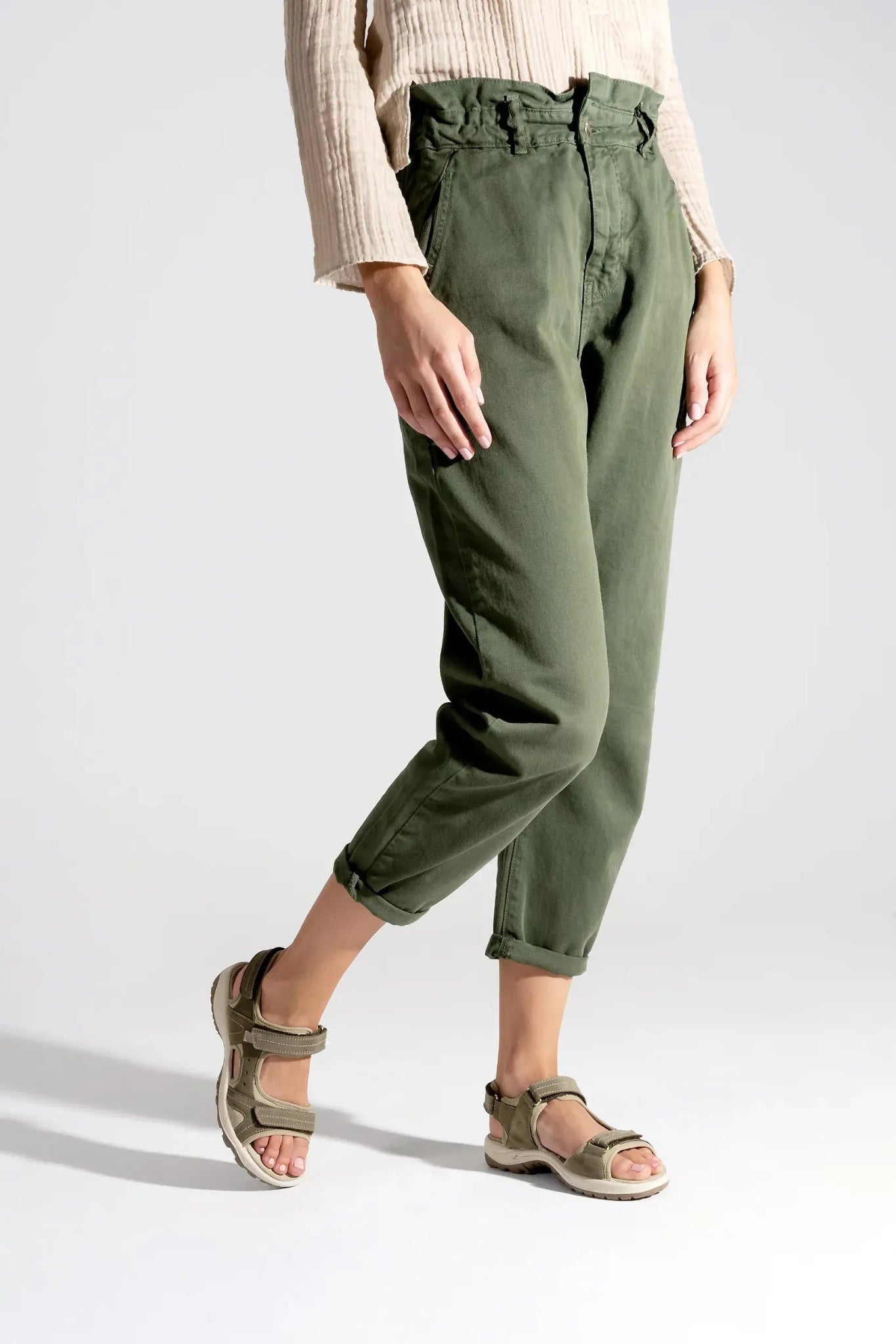 'Trekkys N27' women's sandal - green - Chaplinshoes'Trekkys N27' women's sandal - greenRohde