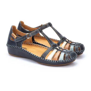 'Vallarta' women's sandal - Blue mix - Chaplinshoes'Vallarta' women's sandal - Blue mixPikolinos