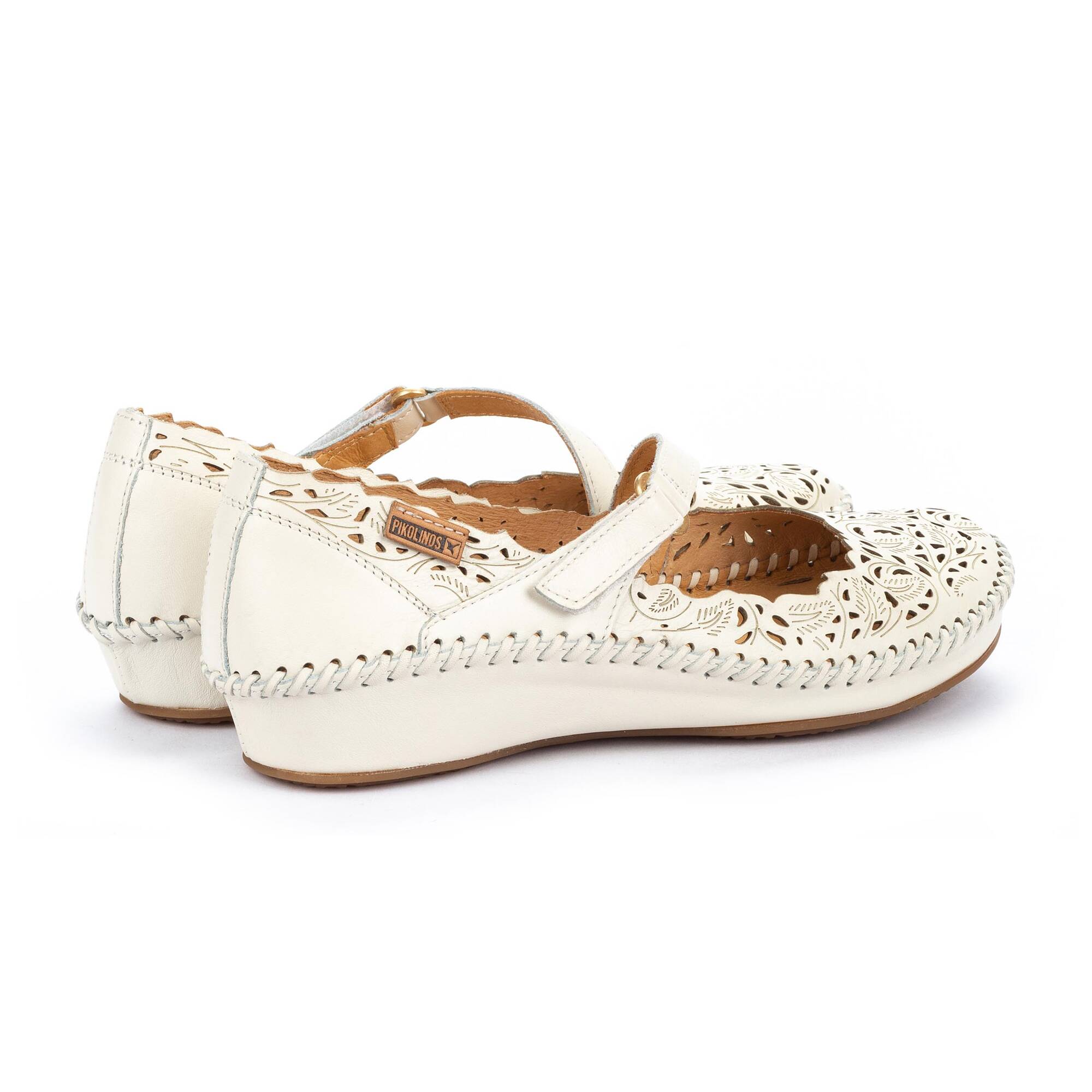 'Vallarta' women's sandal - Off white - Chaplinshoes'Vallarta' women's sandal - Off whitePikolinos