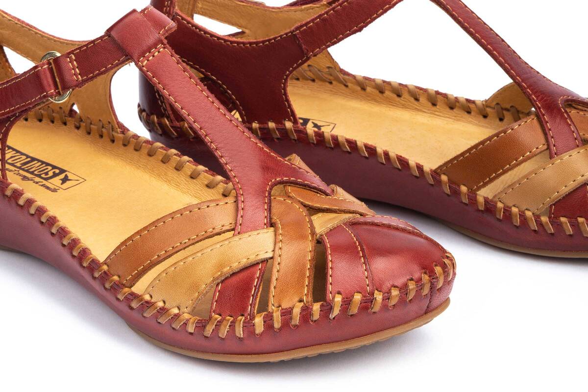 'Vallarta' women's sandal - Red - Chaplinshoes'Vallarta' women's sandal - RedPikolinos