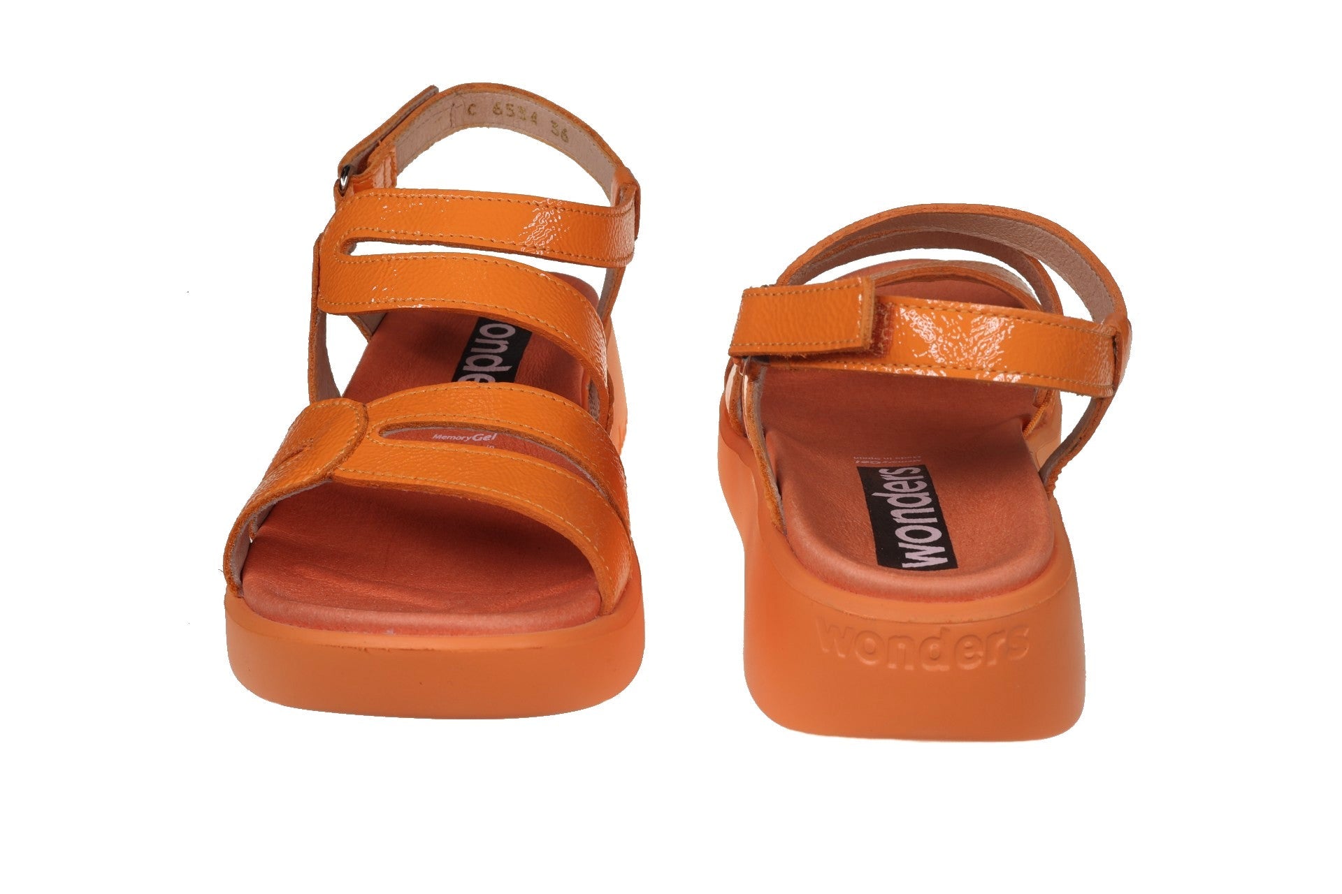 'Wave' women's sandal - Orange - Chaplinshoes'Wave' women's sandal - OrangeWonders