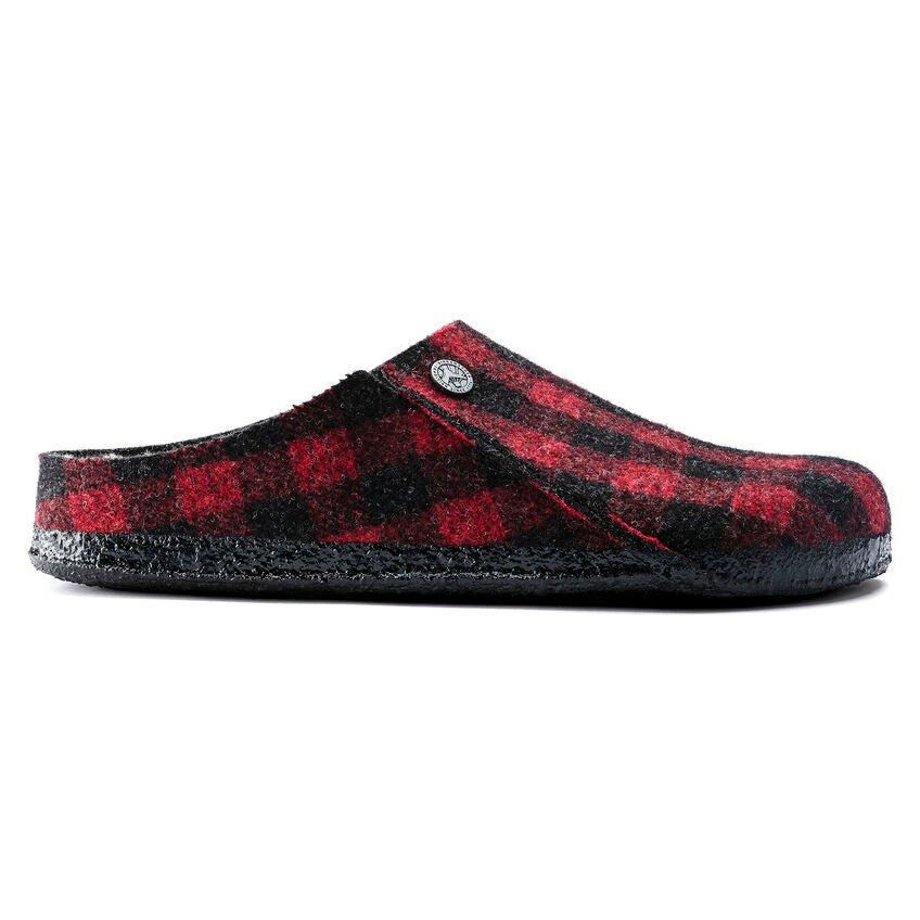 'Zermatt Rivet' men's home slippers - Red black combi - Chaplinshoes'Zermatt Rivet' men's home slippers - Red black combiBirkenstock