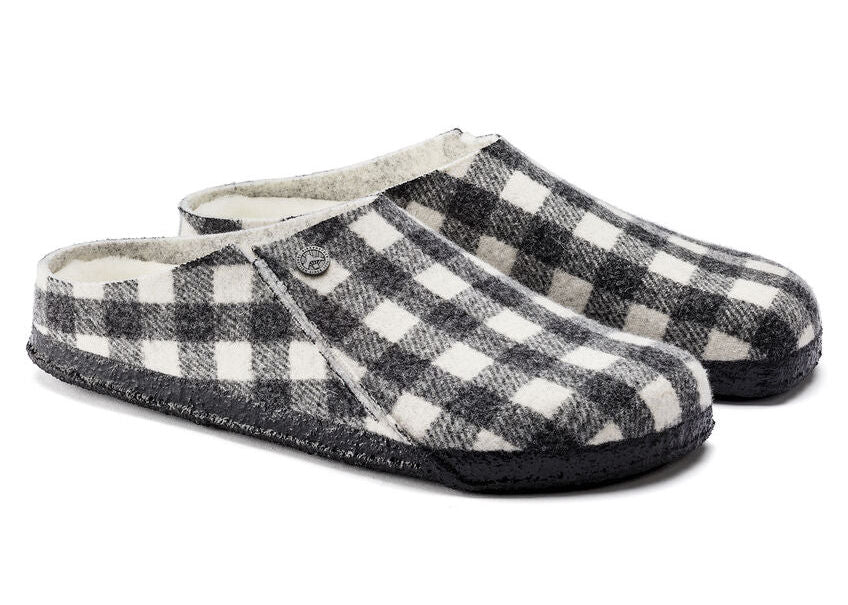 'Zermatt Rivet' women's home slipper - Black white - Chaplinshoes'Zermatt Rivet' women's home slipper - Black whiteBirkenstock